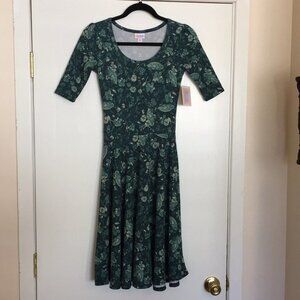 XXS LuLaRoe Nicole Dress H02 25